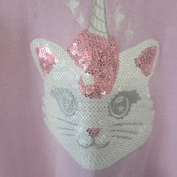 #HOST PICK # Children’s Place sweater for  girls lilac size 3T - Picture 3 of 8